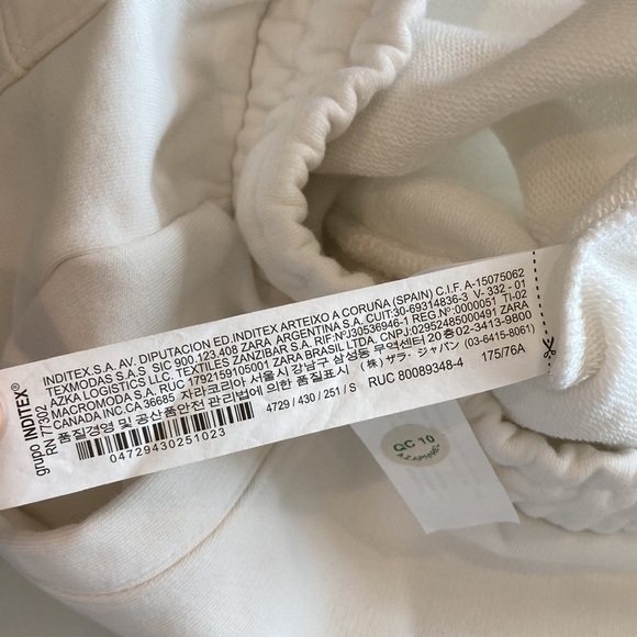 Zara Terry Sweat Shorts - Picture 9 of 9